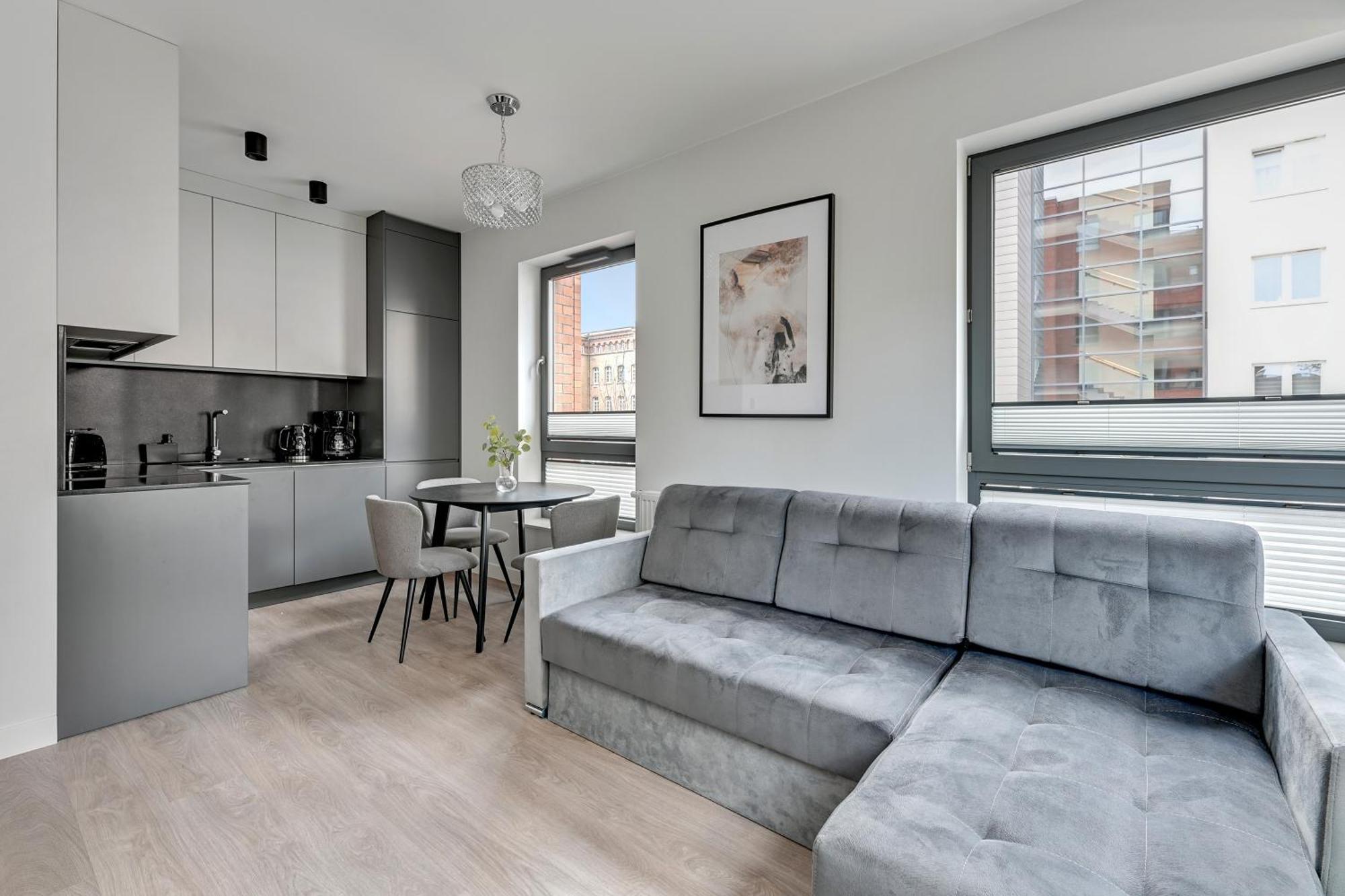 גדנסק Scala City Center Apartments & Studio By Lion Apartments מראה חיצוני תמונה